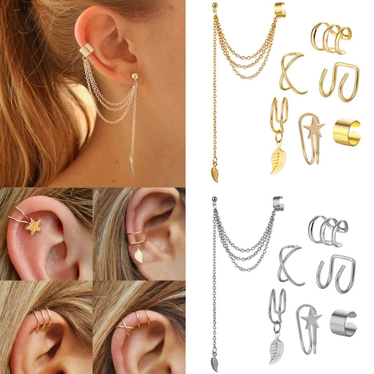 💕French Chic Ear Cuff Set – Élégance et Audace 💕